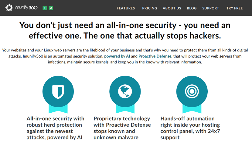 Imunify360 とは?どのような仕組み?